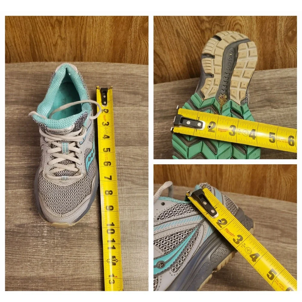 Saucony Grid Cohesion 10 Running Shoes Women's‎ Size 7 Gray